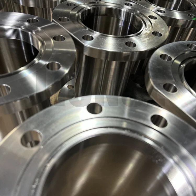CNC Precision Titanium gängad fläns