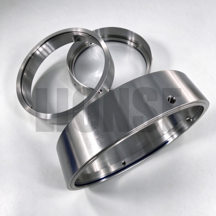 Custom Precision CNC-bearbetade metallringar