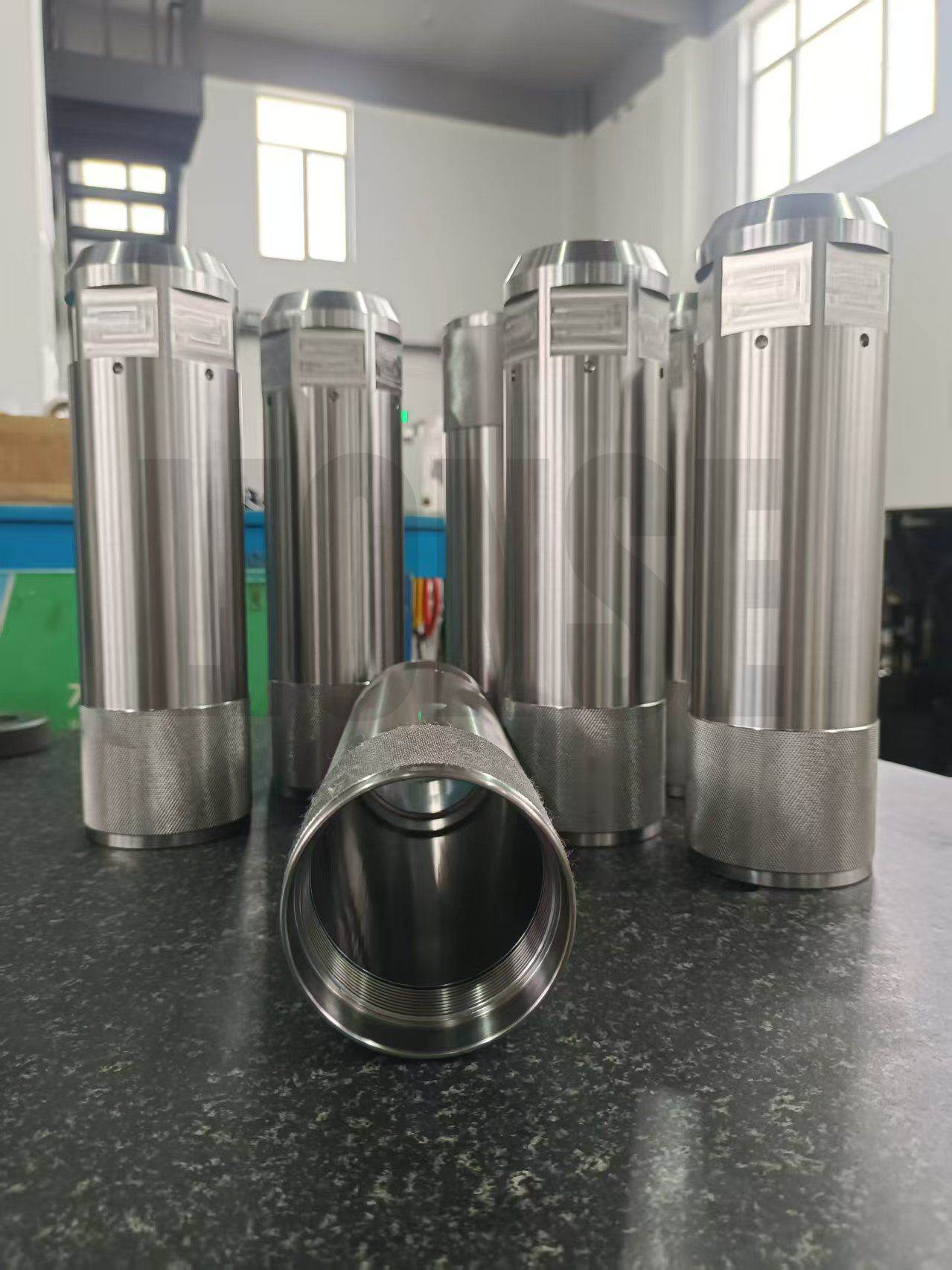 Precisionsgängad räfflade hylsa