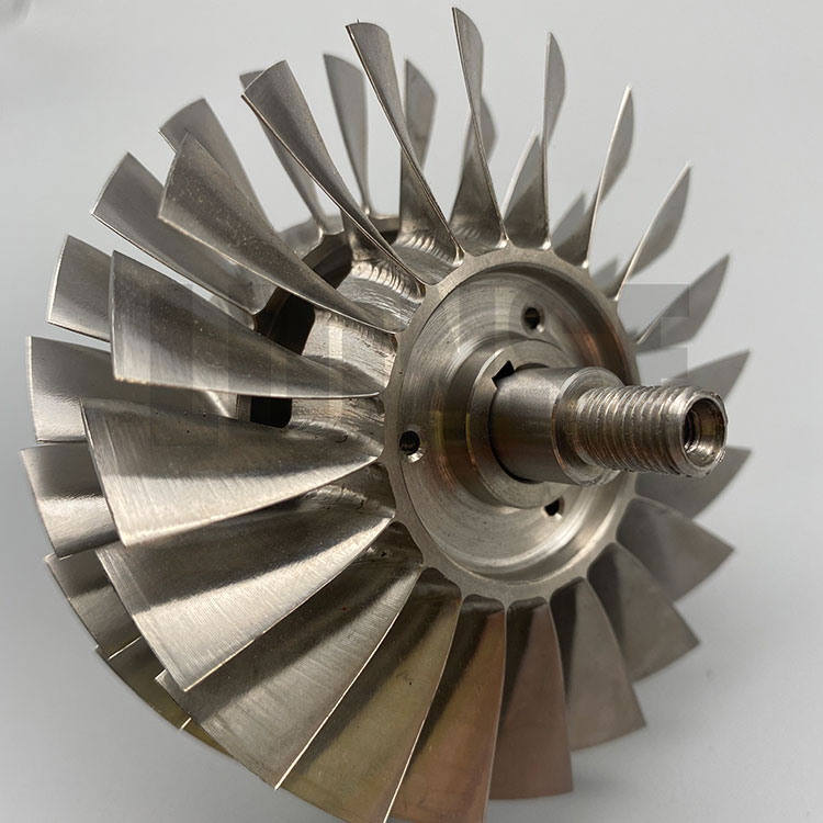 Titanium impellers av CNC-fräsning